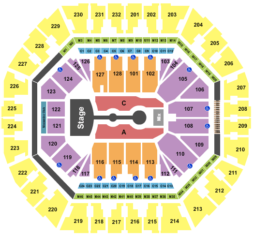 Oakland Arena Ariana Grande Seating Chart